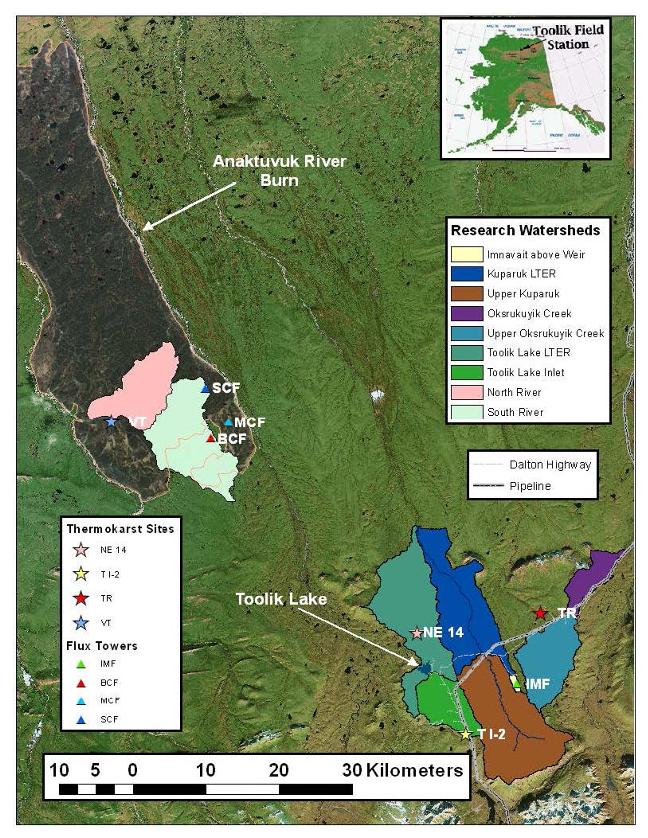 Overview of reserach watersheds